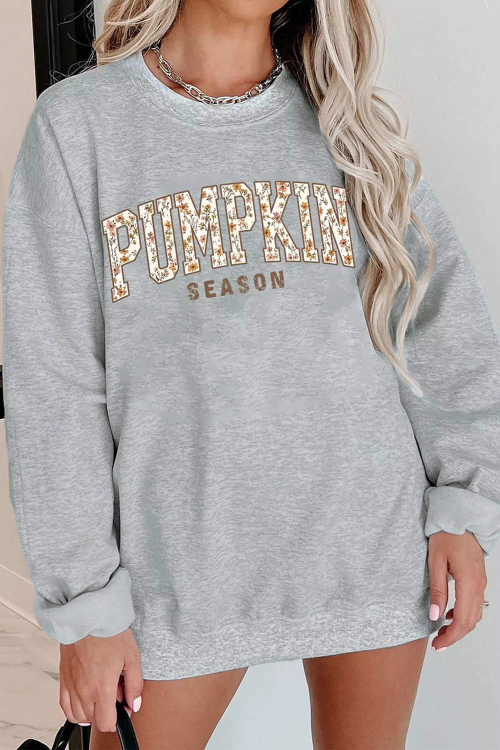 PUMPKIN SEASON Oversized Pullover Sweatshirt – Mayce Halloween Edit