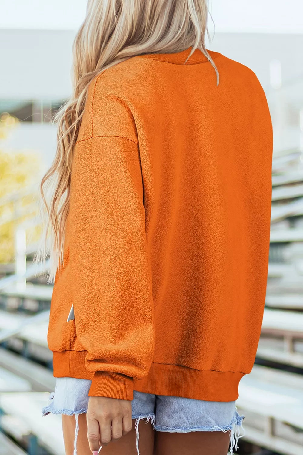 Spooky Season Mock Neck Reversible Halloween Sweatshirt – Mayce Halloween Edit