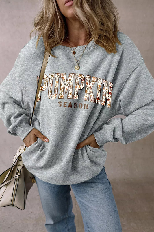 PUMPKIN SEASON Oversized Pullover Sweatshirt – Mayce Halloween Edit